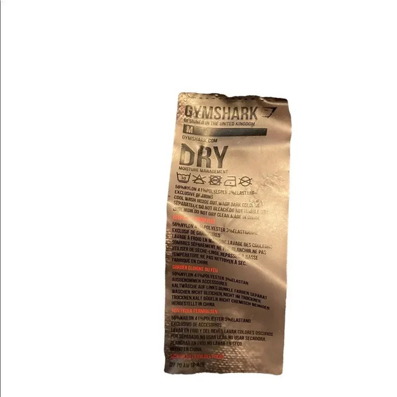 Gymshark Flex Charcoal Marl Dusky Teal Leggings - Picture 6 of 7